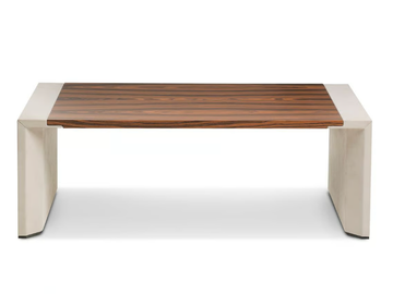 CROSSING - Rectangular wooden coffee table by i 4 Mariani - view 2